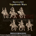 NWF Napoleonic French Cavalry Dragoons 15mm Figure
