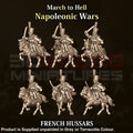 NWF Napoleonic French Cavalry Hussars 15mm Figure