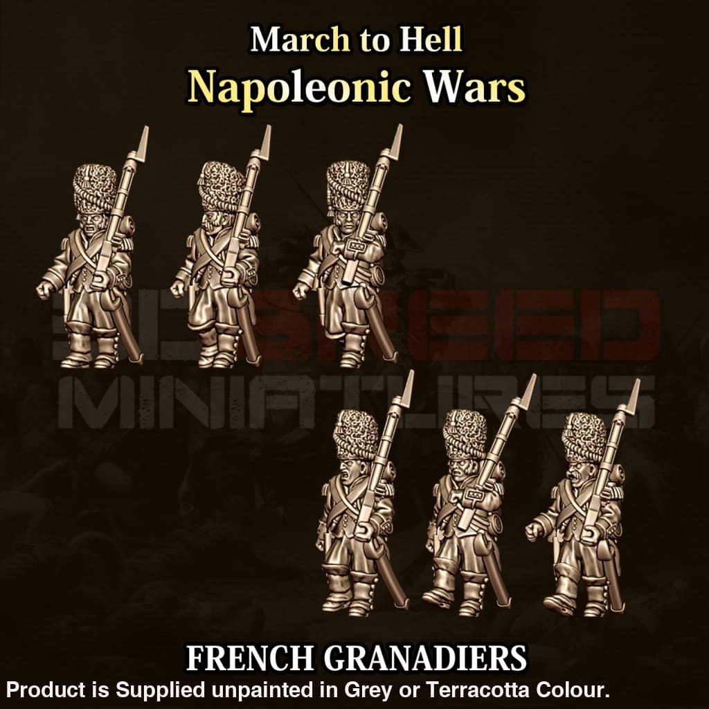 NWF Napoleonic French Grenadiers Figure