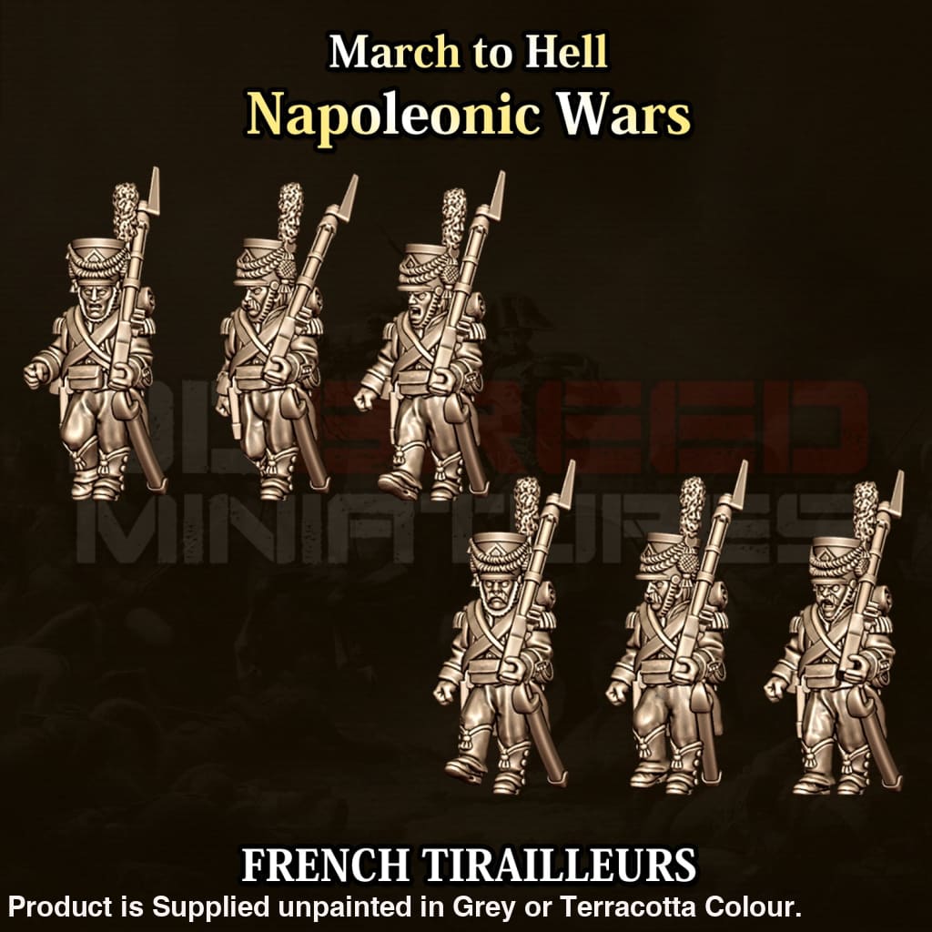 NWF Napoleonic French Tirailleurs Figure