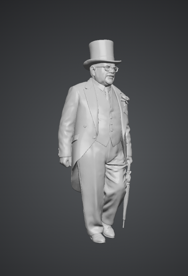 DG056 Gentleman in tuxedo