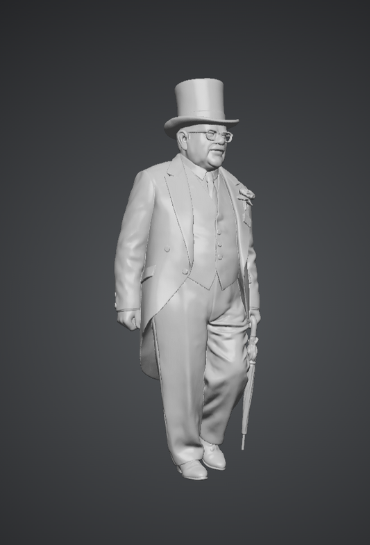DG056 Gentleman in tuxedo