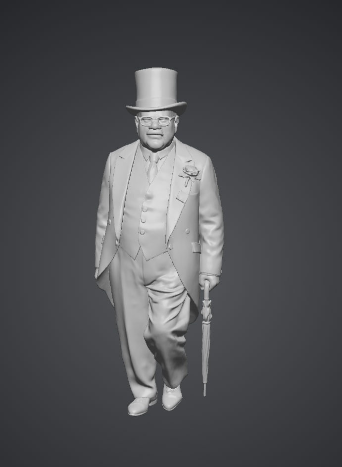 DG056 Gentleman in tuxedo