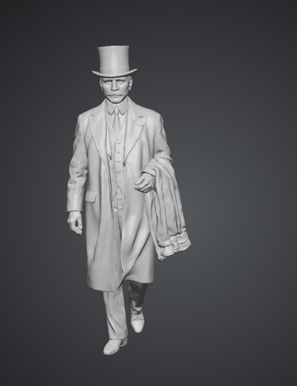 DG057 Gentleman in top hat