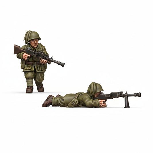 MTH101 WW2 Bersaglieri LMG