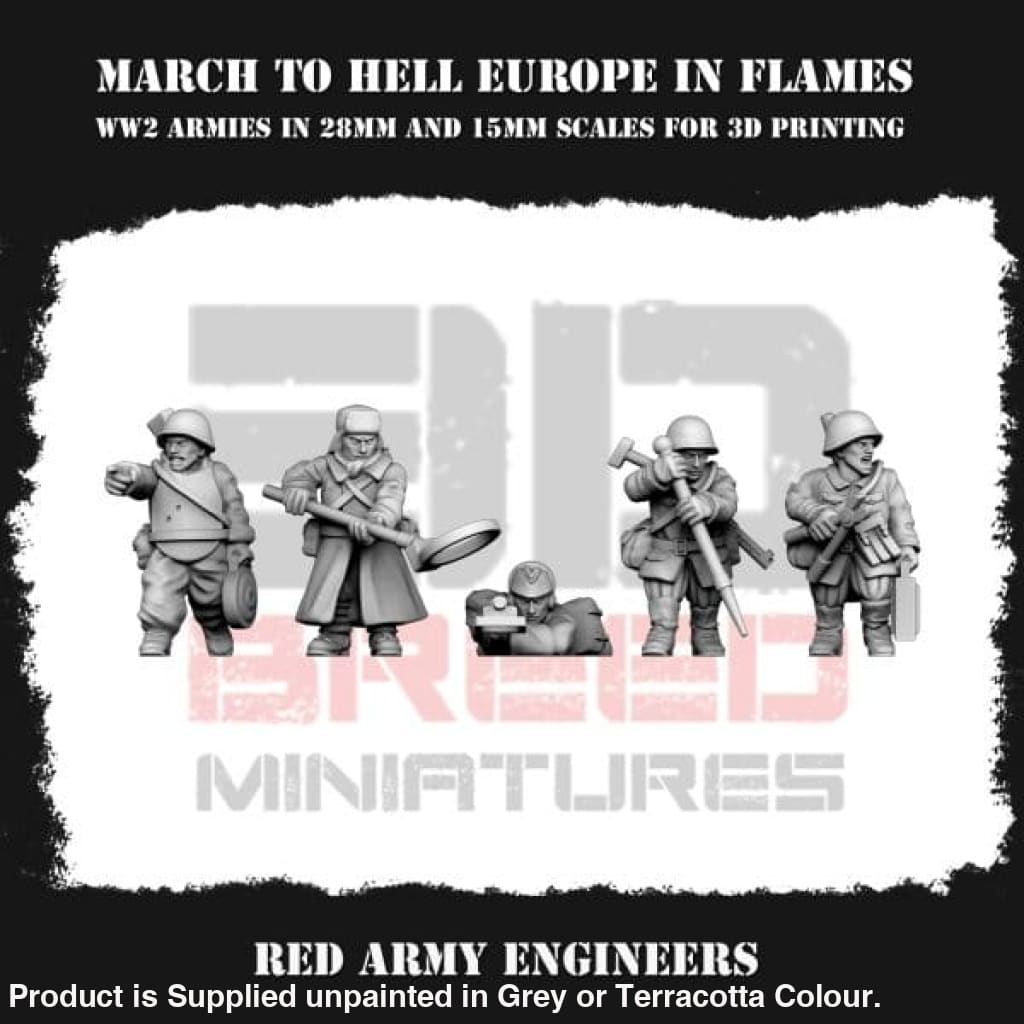 Red Army Engineers Figure