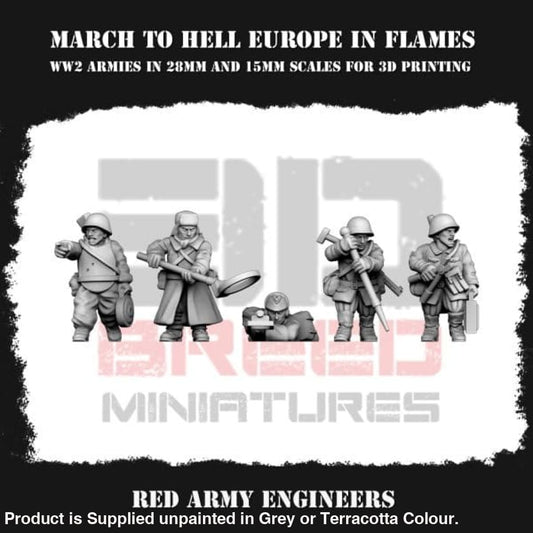 Red Army Engineers Figure