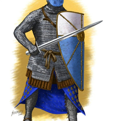 REM0000 Knight Free Model With any Order 1:56 Medieval Figure