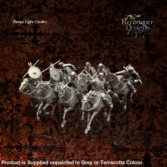REM0002 Basque Light Cavalry Medieval Figure