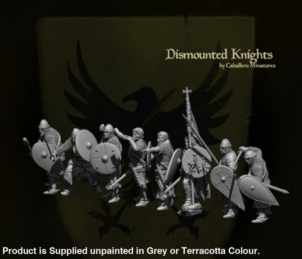 11Th Century Dismounted Spanish Knights Medieval