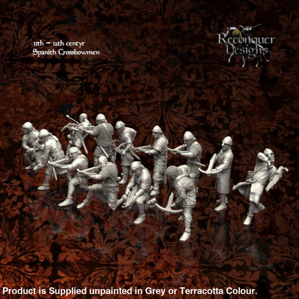 REM0009 11th Century Spanish Crossbowmen Medieval