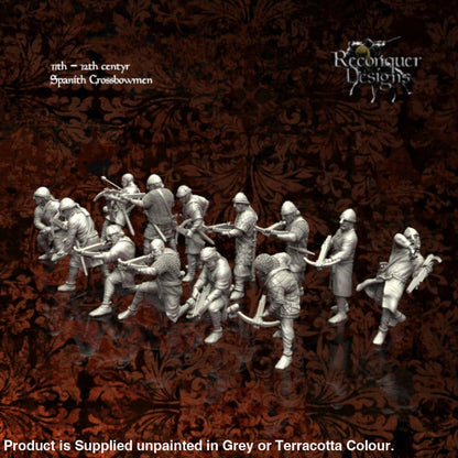 REM0009 11th Century Spanish Crossbowmen Medieval
