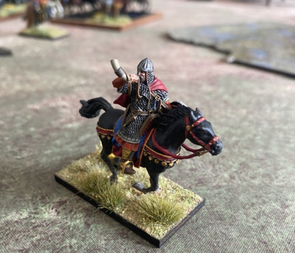 11Th Century Spanish Horn Bearermusician Medieval