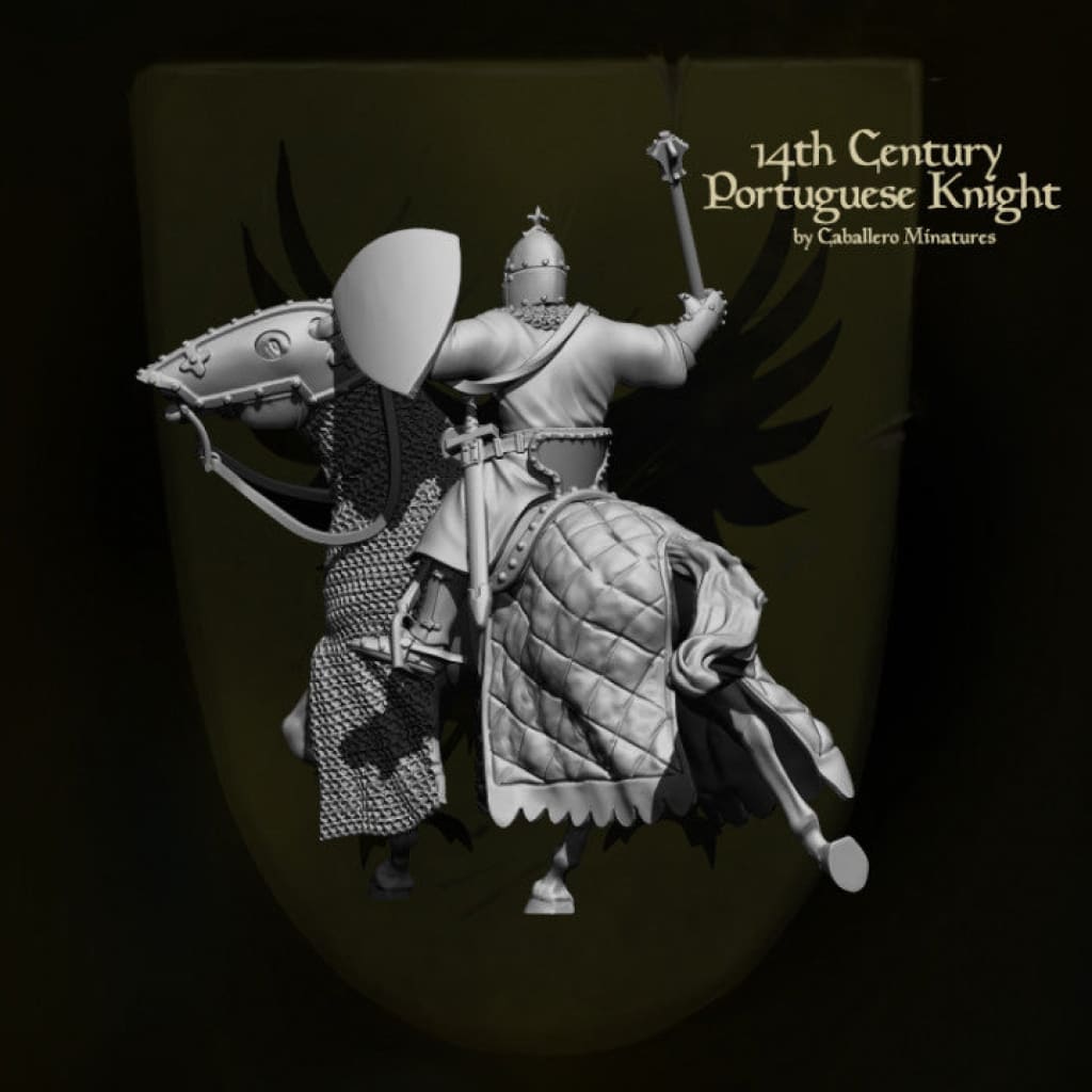 REM0022 14th Century Portuguese Knight Medieval