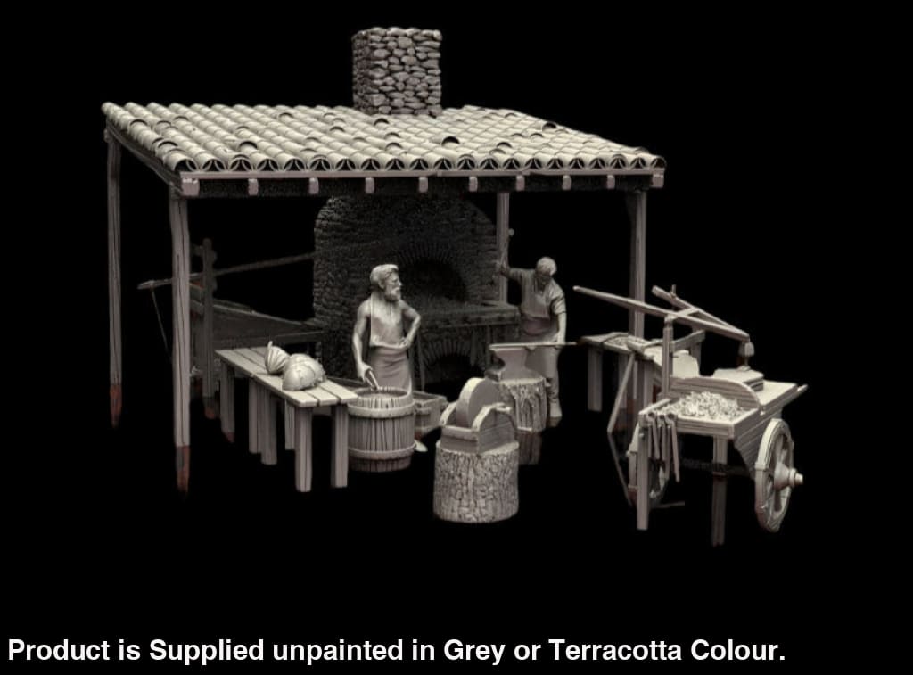 Blacksmith Scene Medieval