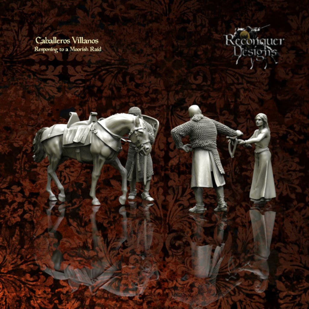 REM0042 Caballeros Villanos responding to a Moorish raid! 1:32 Medieval
