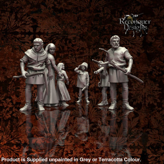 Concerned Family/Medieval Villagers Medieval