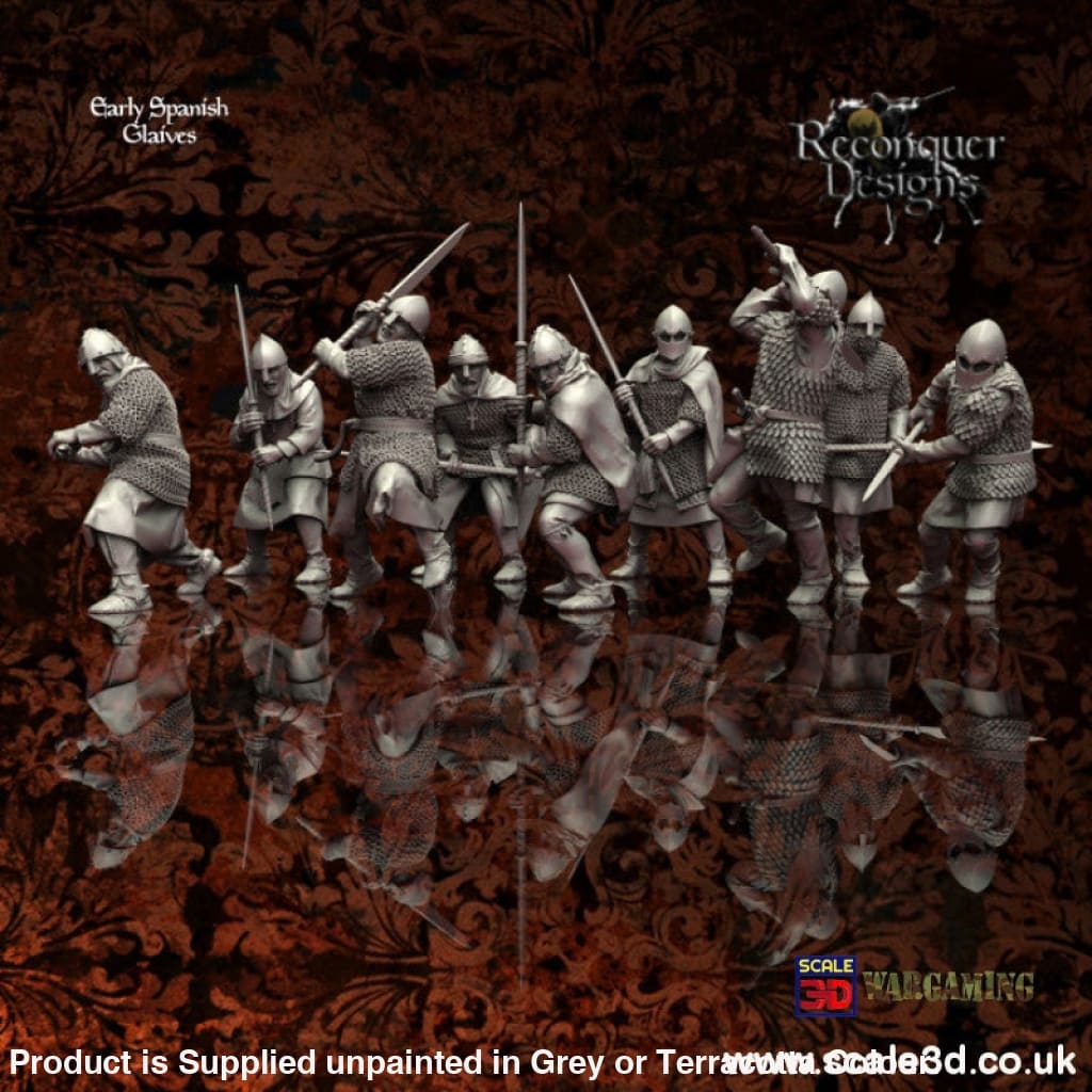 Early Spanish Glaives Medieval