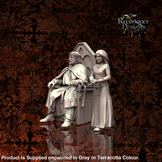 King And His Young Princess Medieval