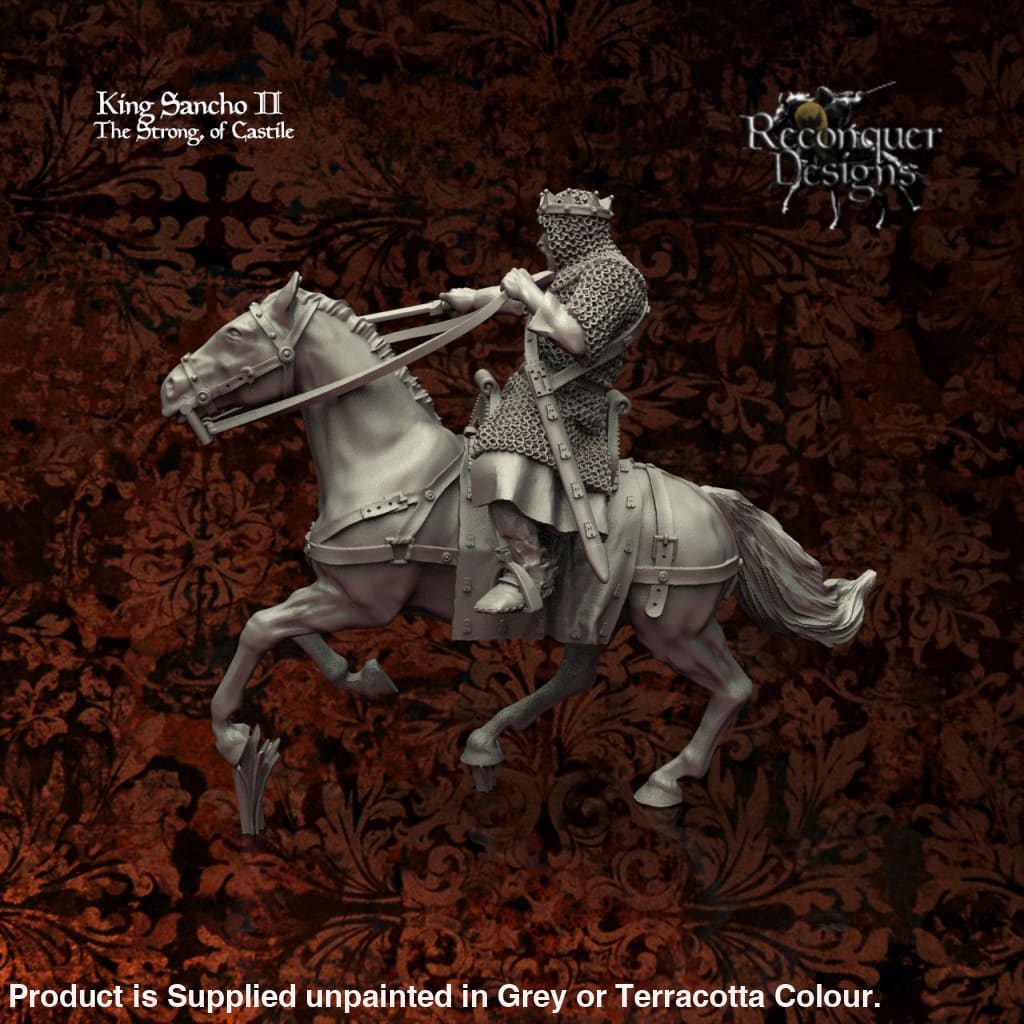 REM0059 King Sancho II The Strong of Castile Leon and Galicia 1 Medieval