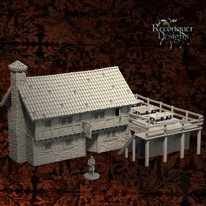 REM0073 Medieval Village Inn Medieval
