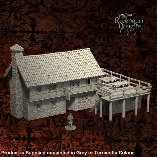 REM0073 Medieval Village Inn Medieval