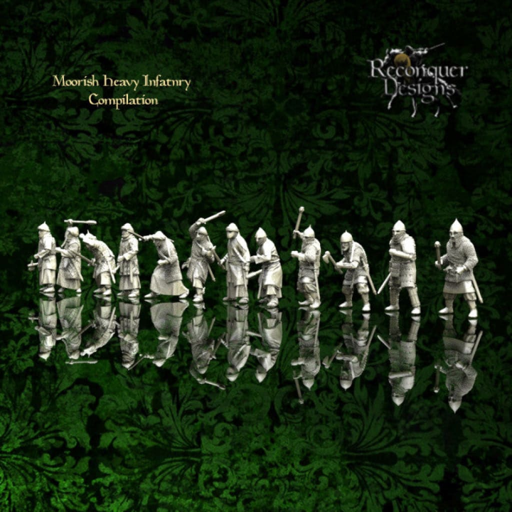 REM0078 Moorish Heavy Infantry Set A Medieval