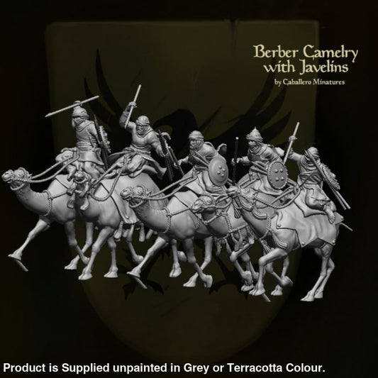 REM0082 North African Berber Camelry with Javelins Medieval