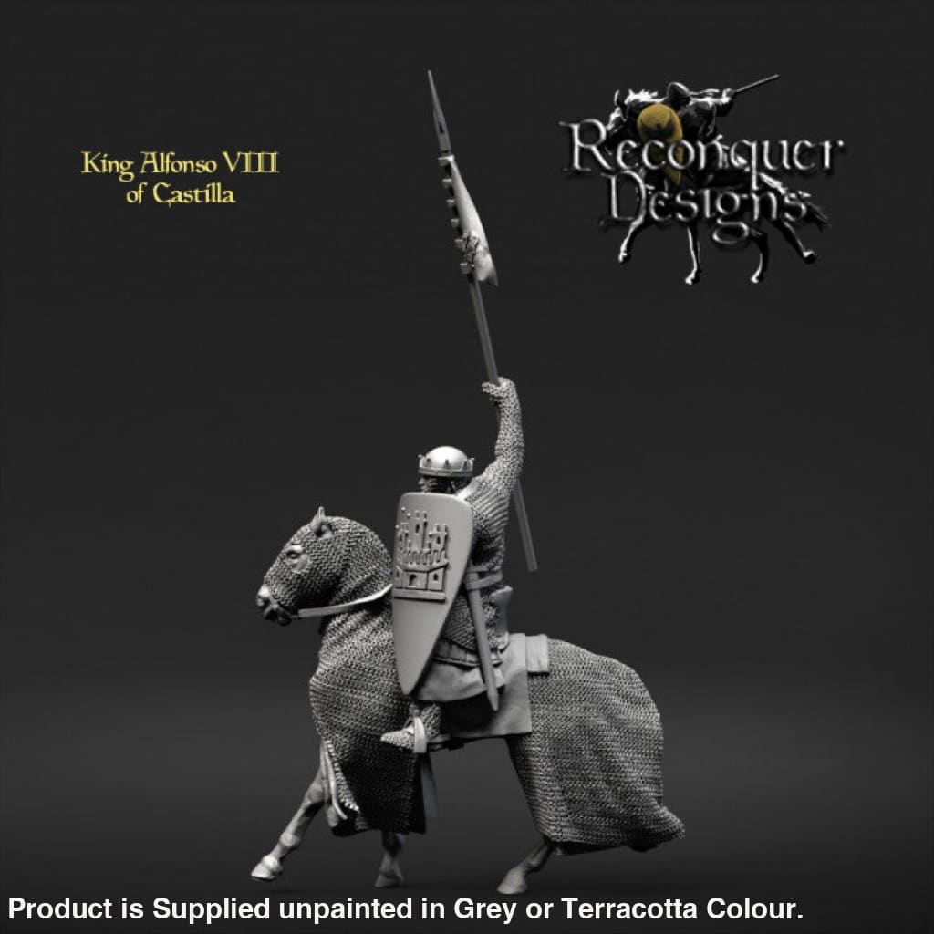 REM0102 King Alfonzo VIII of Castilla Medieval