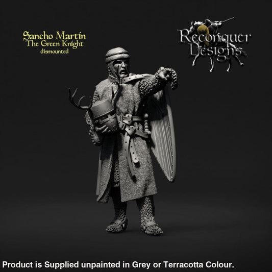 REM0104 Sancho Martin The - historical - Green Knight Dismounted Medieval