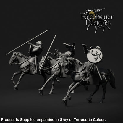 REM0115 Andalusian Nobles on Horse Casualties Medieval
