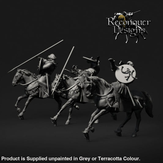 REM0115 Andalusian Nobles on Horse Casualties Medieval