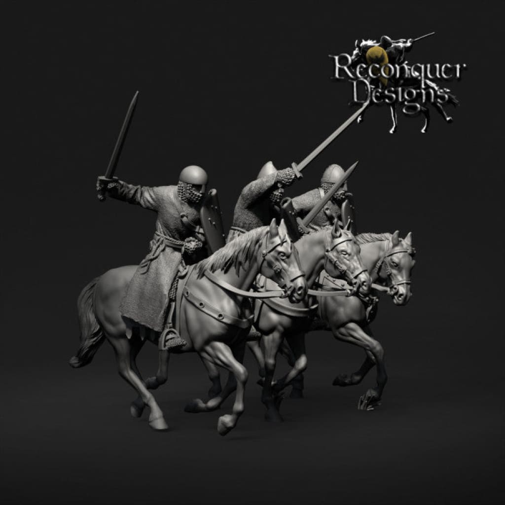 REM0117 12th century Military Order Knights Set C Medieval