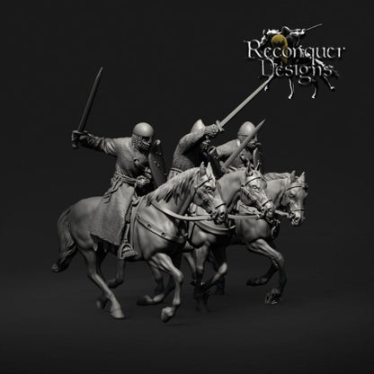 REM0117 12th century Military Order Knights Set C Medieval
