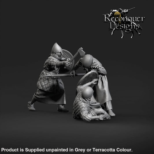 REM0119 Order of the Hatchet scene A Medieval Figure