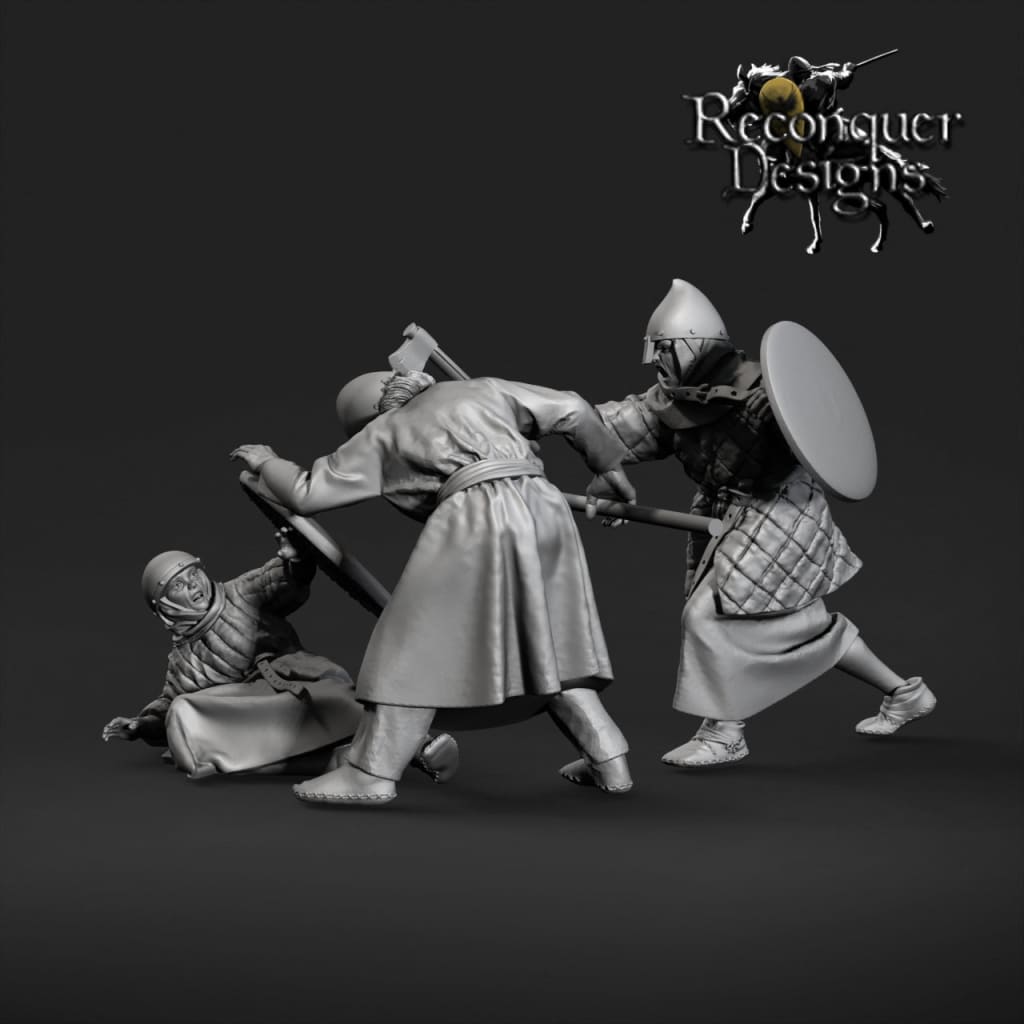 REM0119 Order of the Hatchet scene A Medieval Figure