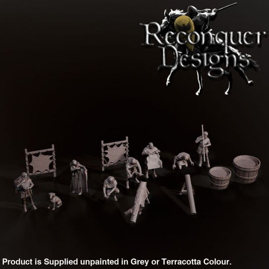 REM0122B Medieval Tanners Set 2 Medieval