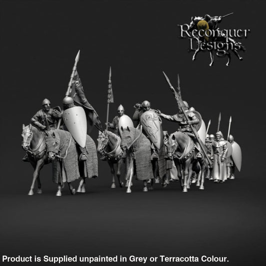 REM0130 King Alfonso of IX of Leon and his retinue Medieval