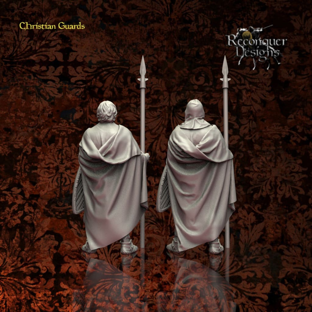 REM0133 Christian Guards Medieval Figure
