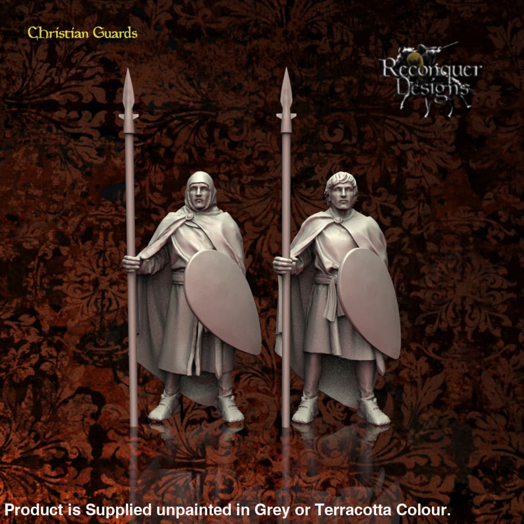 REM0133 Christian Guards Medieval Figure