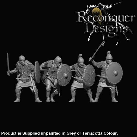 REM0138 Visigoths Asturians dismounted Set 1 Medieval