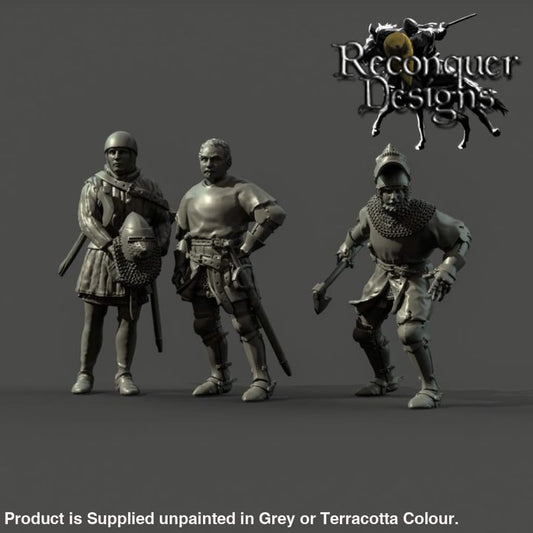 REM0139 Bertrand du Guesclin and squire Medieval