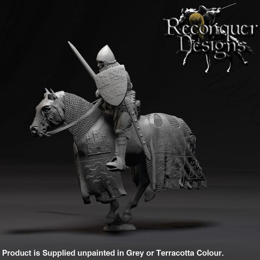 REM0150 Prince Henry of Trastamara Medieval Figure