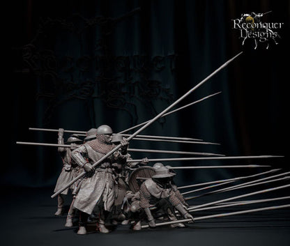 REM0155 Scottish Pikemen Medieval