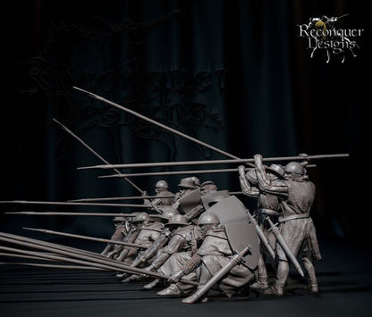 REM0155 Scottish Pikemen Medieval