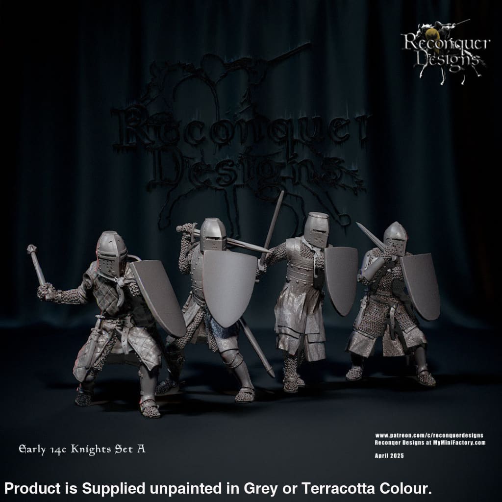 REM0160 Knights Dismounted Medieval Figure