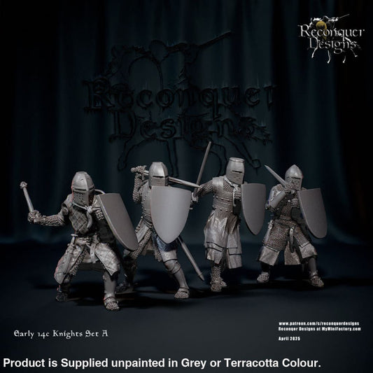 REM0160 Knights Dismounted Medieval Figure