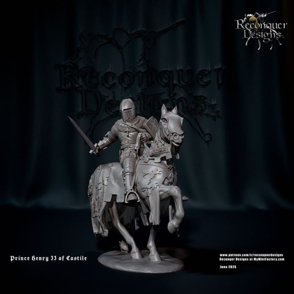 REM0162 Prince Henry II of Castile v2 Medieval Figure