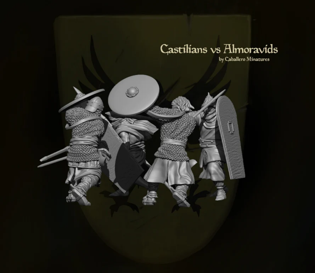 REM0165 Castilians vs Almoravids Medieval Figure