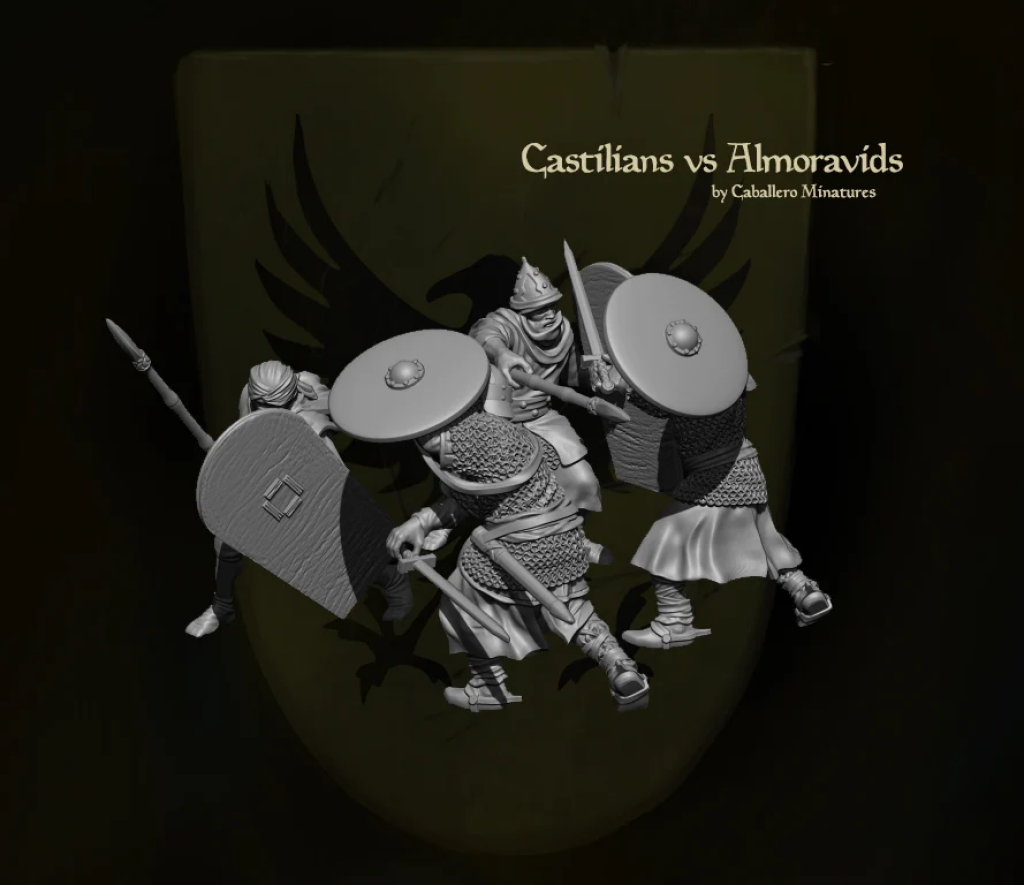 REM0165 Castilians vs Almoravids Medieval Figure